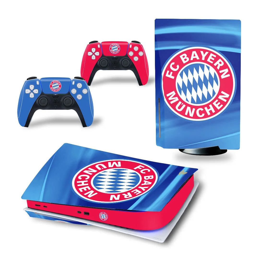 Adesivo per Playstation 5 BAYERN MUNCHEN - Personalizza la tua PS5 con adesivi console e controller - Lab07Official -