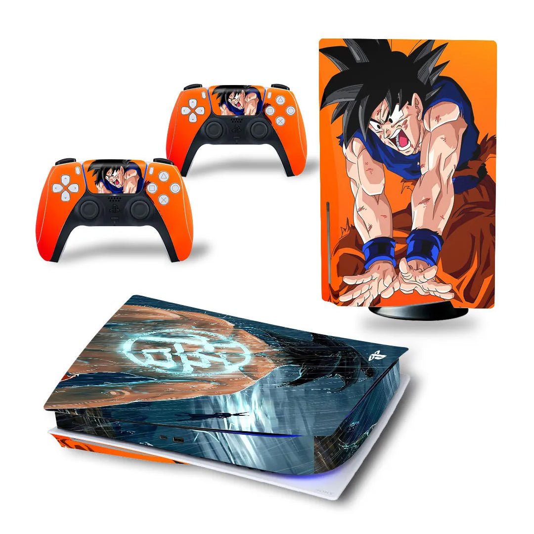 Adesivo per Playstation 5 DRAGON BALL - Personalizza la tua PS5 con adesivi console e controller - Lab07Official -